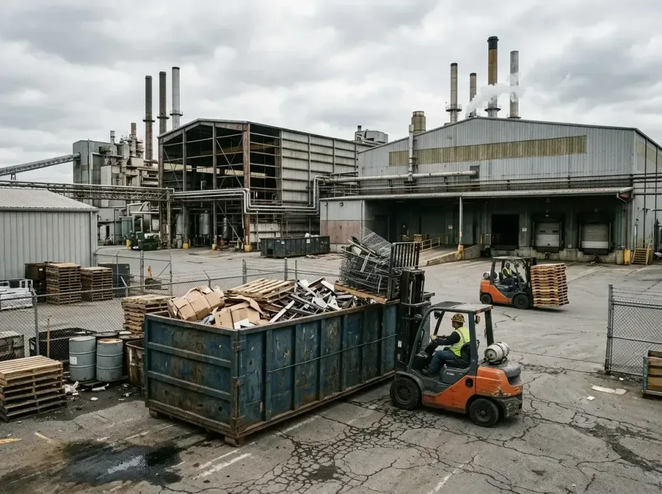 industrial-factory-scrap-conta-003 — frequently asked questions, Cheap Roll-off Dumpster Rentals in Brookville, OH